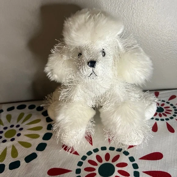 GANZ Toys Rare Webkinz By Ganz White Poodle Plush Poshmark